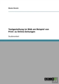Bertrand.pt - Textgestaltung Im Web Am Beispiel Von Print- Zu Online-Zeitungen
