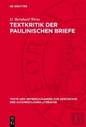 Textkritik Der Paulinischen Briefe