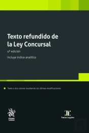 Texto Refundido De La Ley Concursal 4ª Edicion