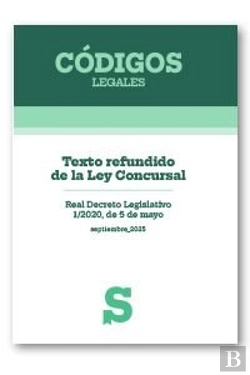 Bertrand.pt - Texto Refundido De La Ley Concursal. Real Decreto Legislativo 1/2020, De 5 De Ma