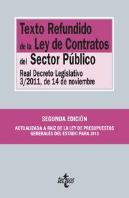 Texto Refundido De La Ley De Contratos Del Sector Público