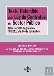 Texto Refundido De La Ley De Contratos Del Sector Público