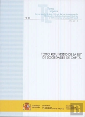 Texto Refundido De La Ley De Sociedades De Capital