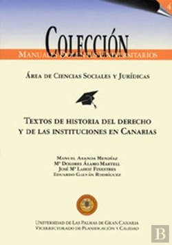 Bertrand.pt - Textos De Historia Del Derecho Y De Las Instituciones Canarias