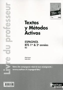 Bertrand.pt - Textos Y Metodos Activos Bts >B2 - Livre Professeur 2013