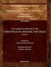 Texts And Translations Of The Chronicle Of Michael The Great (Vol 8)