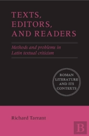 Texts, Editors, And Readers