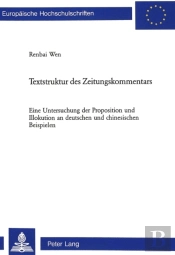 Textstruktur Des Zeitungskommentars