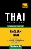 Thai Vocabulary For English Speakers - 7000 Words