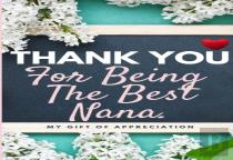 Thank You For Being The Best Nana