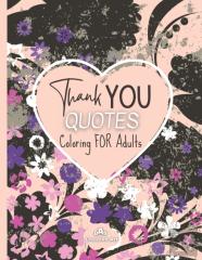 Thank You Quotes Coloring For Adults