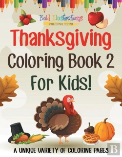 Bertrand.pt - Thanksgiving Coloring Book 2 For Kids! A Unique Variety Of Coloring Pages