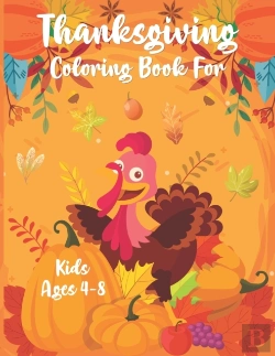 Bertrand.pt - Thanksgiving Coloring Book For Kids Ages 4-8