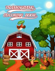 Thanksgiving Coloring  Book For Kids