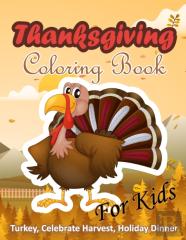 Thanksgiving Coloring Book For Kids