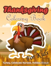 Thanksgiving Coloring Book For Kids