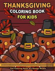 Thanksgiving Coloring Book For Kids