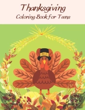 Thanksgiving Coloring Book For Teens