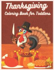 Thanksgiving Coloring Book For Toddlers