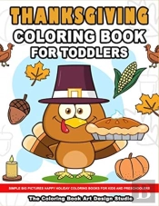 Thanksgiving Coloring Book For Toddlers