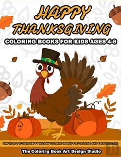 Bertrand.pt - Thanksgiving Coloring Books For Kids Ages 4-8