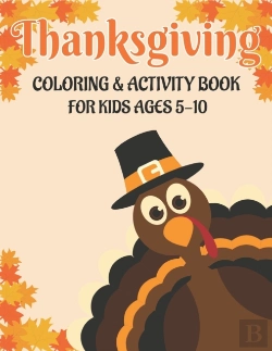 Bertrand.pt - Thanksgiving Coloring & Activity Book For Kids Ages 5-10