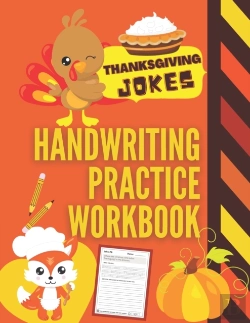 Bertrand.pt - Thanksgiving Jokes Handwriting Practice Workbook