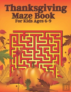 Bertrand.pt - Thanksgiving Maze Book For Kids Ages 6-9
