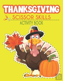 Bertrand.pt - Thanksgiving Scissor Skills Activity Book