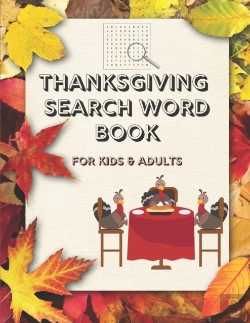 Bertrand.pt - Thanksgiving Search Word Book For Kids And Adults