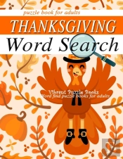Thanksgiving Word Search Puzzle Books For Adults.