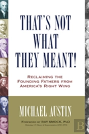 That'S Not What They Meant!