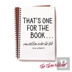 That'S One For The Book...