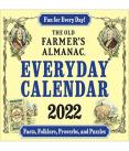 The 2022 Old Farmer'S Almanac Everyday Calendar