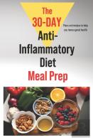 The 30-Day Anti-Inflammatory Diet Meal Prep