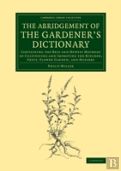 Bertrand.pt - The Abridgement Of The Gardener'S Dictionary