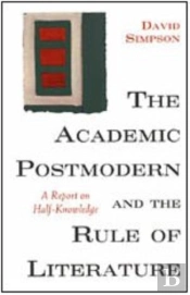 The Academic Postmodern And The Rule Of Literature
