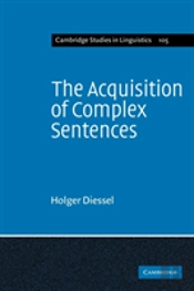 The Acquisition Of Complex Sentences