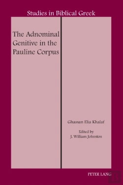 Bertrand.pt - The Adnominal Genitive In The Pauline Corpus