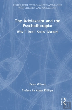 Bertrand.pt - The Adolescent And The Psychotherapist