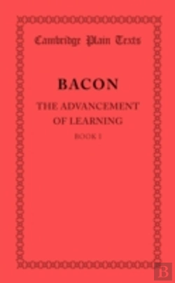 Bertrand.pt - The Advancement Of Learning: Book I