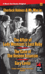 The Affair Of Lady Westcott'S Lost Ruby / The Case Of The Unseen Assassin