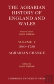 The Agrarian History Of England And Wales 2 Part Set: Volume 5, 1640-1750