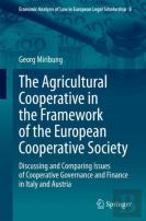 The Agricultural Cooperative In The Framework Of The European Cooperative Society