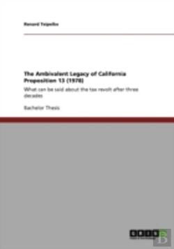 Bertrand.pt - The Ambivalent Legacy Of California Proposition 13 (1978)