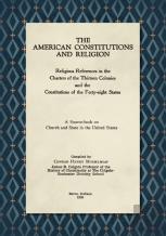 The American Constitutions And Religion (1938)