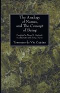 The Analogy Of Names, And The Concept Of Being
