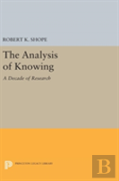 The Analysis Of Knowing