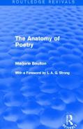 The Anatomy Of Poetry (Routledge Revivals)