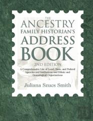 The Ancestry Family Historian'S Address Book